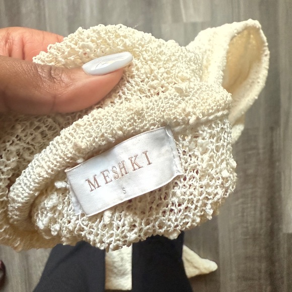 Marisol Off Shoulder Boucle Maxi Dress size S - Picture 2 of 2